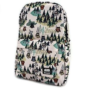 Loungefly Ewok forest backpack and pouch